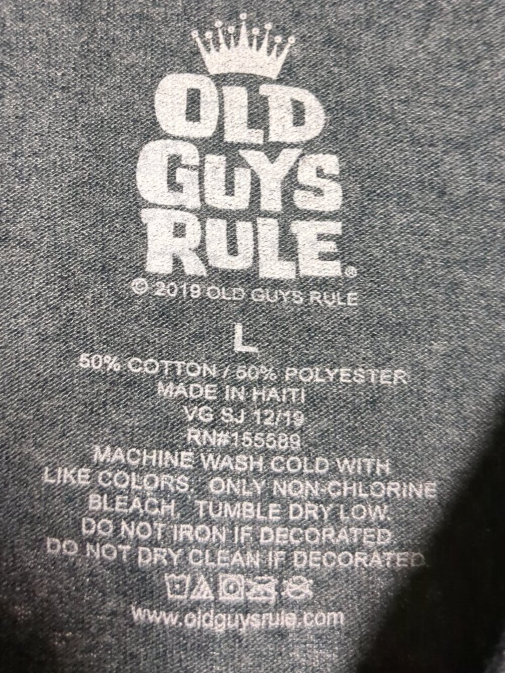 Old Guys Rule Short Sleeve T-Shirt - Picture 6 of 7